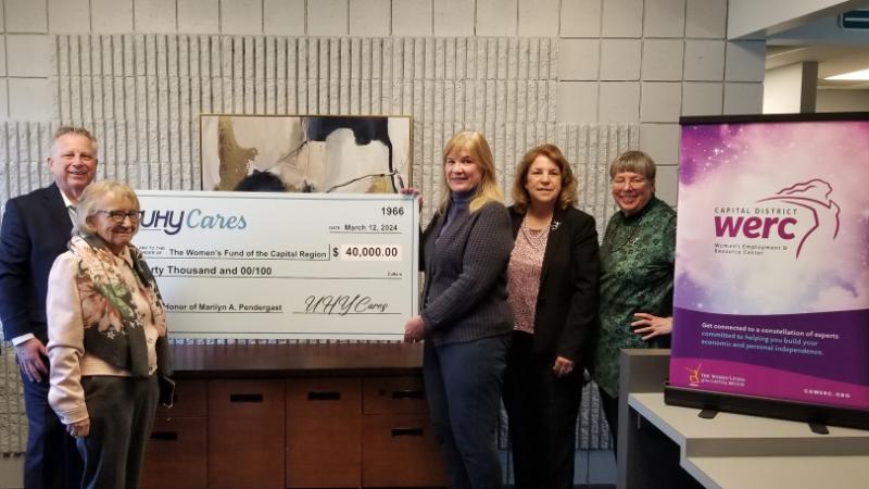 UHY Cares Announces $40,000 Scholarship Donation to the Women’s Fund 